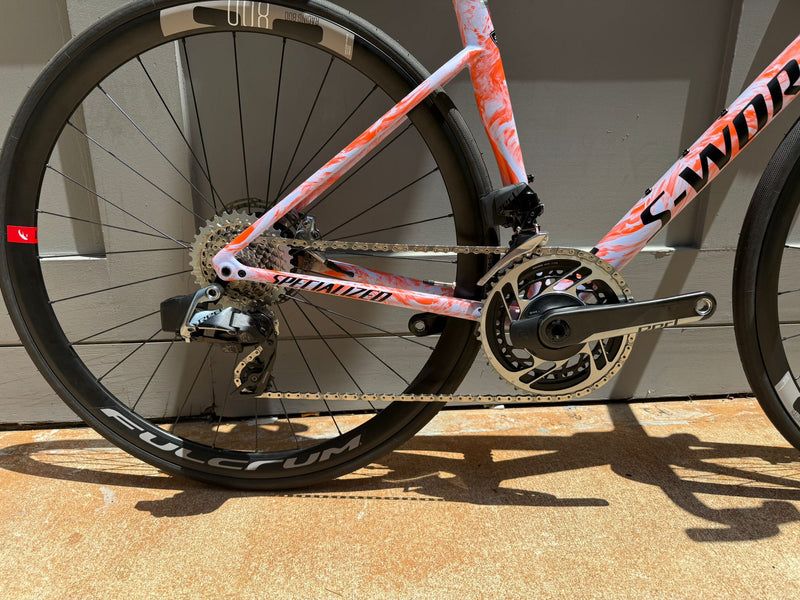 2024 S works Tarmac SL8 Sram red AXS Fuclrum alloy 800 wheels 54cm Pre-Owned (Copy)