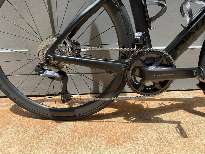 2023 Pinarello F7 Furious black 51.5 Garmin RS200 Pedals Included Pre-Owned